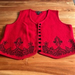 Vintage Herman Geist Wool Vest Petite PL